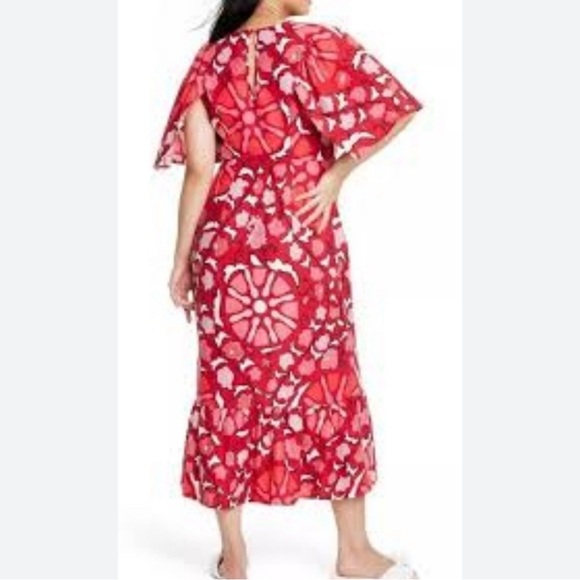 Woman Zinnia Floral RHODE Dress By Target Size 12 ⋆ NWOT - Picture 8 of 9